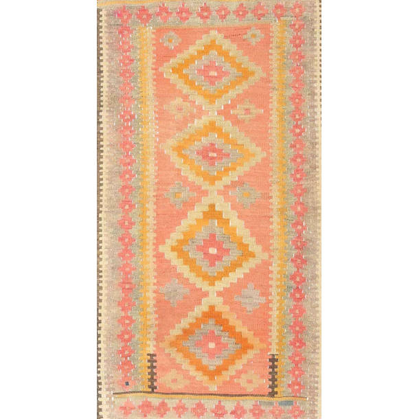 Bless international Pink/Yellow Rug Wayfair
